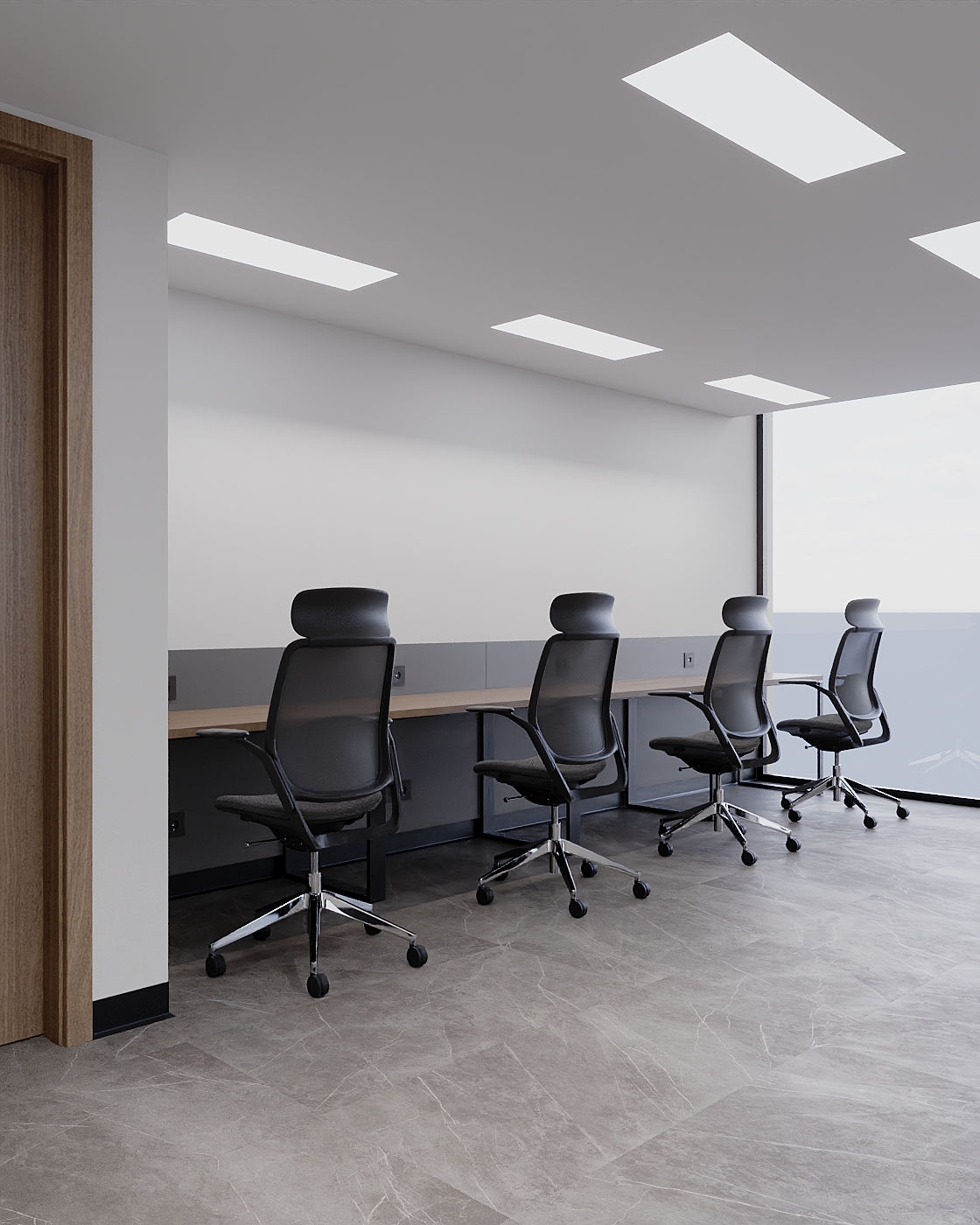 Private office floor